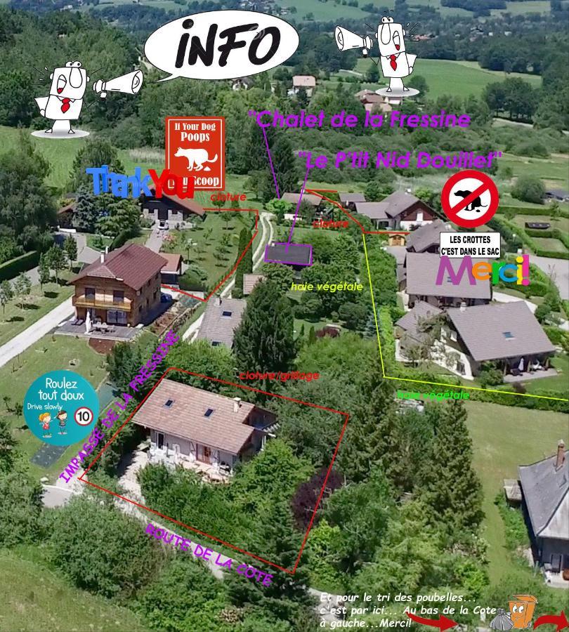 Le P'Tit Chalet De La Fressine Alex Exteriör bild